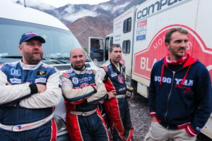 DAKAR 2017 - 8. etapa - uzavřená silnice - Tatra Buggyra Racing (Kolomý, Loprais) / Foto: BUGGYRA Racing