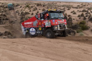 Dakar vstupuje do své druhé poloviny (kamion z dílny MKR Technology (Pascal de Baar) / Foto: Richard Kienberger/MKR Technology