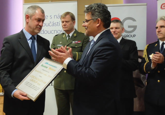 Firma roku 2016 - holding CZECHOSLOVAK GROUP / Foto zdroj: Tiskový servis CZECHOSLOVAK GROUP