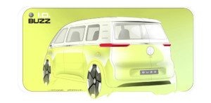 NAIAS 2017 v Detroitu: Volkswagen představuje studii I.D. BUZZ / Foto zdroj: VW