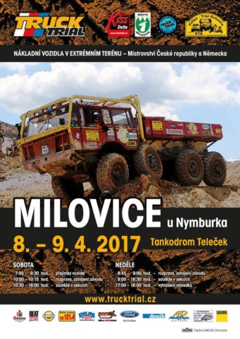 Milovice 2017: Začátek sezony skoro jako přes kopírák / Foto zdroj facebook: TRUCK TRIAL TEAM HORNÍ JIŘETÍN (440, 441, 442)