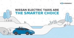 Nissan v čele globální revoluce elektrických taxi / Foto zdroj: NISSAN