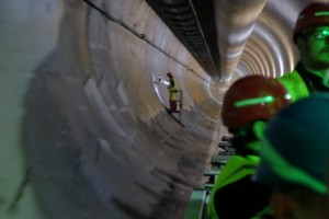 Druhá tunelová trouba tunelu Ejpovice – Homolka, je téměř ze 70 % dokončena / Foto zdroj: Ministerstvo dopravy ČR