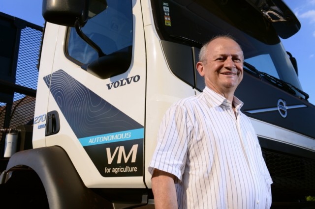Autonomní nákladní vozidlo Volvo je připraveno zvýšit úrodu cukrové třtiny v Brazílii / Foto zdroj: © Volvo Truck Corporation
