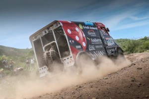 Alberto Llovera, Maykel Justo, Jaromír Martinec – Tatra Jamal EVO I (složení týmu pro Baja Aragón 2017)