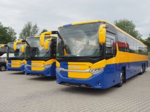 Scania předala prvnímu zákazníkovi autobusy Interlink / Foto zdroj: Scania Czech Republic, s.r.o.