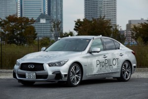 Nissan testuje technologii plně autonomního prototypu v ulicích Tokia / Foto zdroj: NISSAN