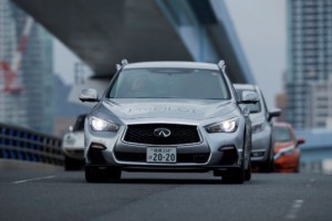 Nissan testuje technologii plně autonomního prototypu v ulicích Tokia / Foto zdroj: NISSAN