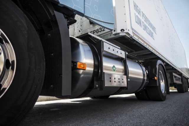 Světová premiéra: Nová nákladní vozidla Volvo Trucks s plynovým pohonem produkují o 20–100 % méně emisí CO2 / Foto zdroj: Volvo Group Czech Republic, s.r.o.