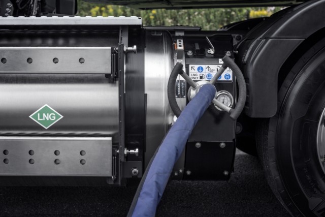 Světová premiéra: Nová nákladní vozidla Volvo Trucks s plynovým pohonem produkují o 20–100 % méně emisí CO2 / Foto zdroj: Volvo Group Czech Republic, s.r.o.