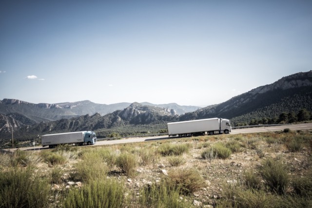 Světová premiéra: Nová nákladní vozidla Volvo Trucks s plynovým pohonem produkují o 20–100 % méně emisí CO2 / Foto zdroj: Volvo Group Czech Republic, s.r.o.