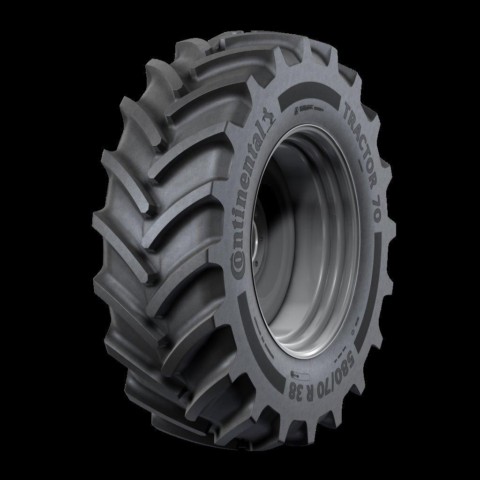 Nová radiální pneumatika Tractor70 a Tractor85 s inovovaným provedením patky a nylonovou technologií chrání půdu a zvyšuje efektivitu práce na poli./ Foto zdroj: Continental Barum s.r.o.
