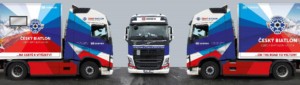 Český biatlon na cestě za vítězstvím sveze DB Schenker / Foto zdroj: DB Schenker