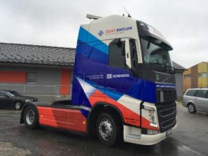Český biatlon na cestě za vítězstvím sveze DB Schenker / Foto zdroj: DB Schenker