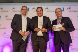 Scania získala za své FMS služby cenu „German Te­le­ma­tics Award 2018“ / Foto zdroj:  Scania Czech Republic, s.r.o.