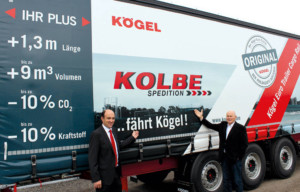 Foto zleva doprava: Thomas Eschey, jednatel společnosti Kögel, a Karl Thiel, jednatel společnosti Kolbe / Foto zdroj: Kögel, s.r.o.