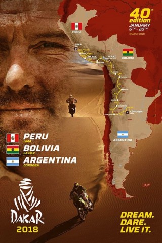 Mapa - Dakar 2018 / Foto zdroj: INSTAFOREX LOPRAIS TEAM