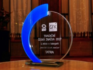 Kopřivnická společnost TATRA TRUCKS získala prestižní ocenění Tradiční česká značka 2017 / Foto zdroj: TATRA TRUCKS a.s.