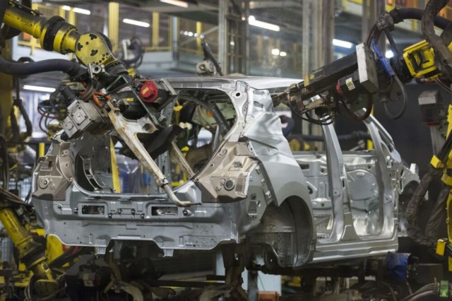 Zahájení výroby nového Nissanu LEAF v Evropě / Foto zdroj: NISSAN