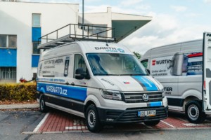 Nový Crafter 4Motion vyplul vstříc dakarskému dobrodružství / Foto zdroj: Porsche Česká republika s.r.o. Divize Volkswagen Užitkové vozy