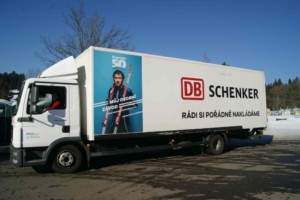 DB Schenker již zaváží materiál na Jizerskou 50 / Foto zdroj: DB Schenker