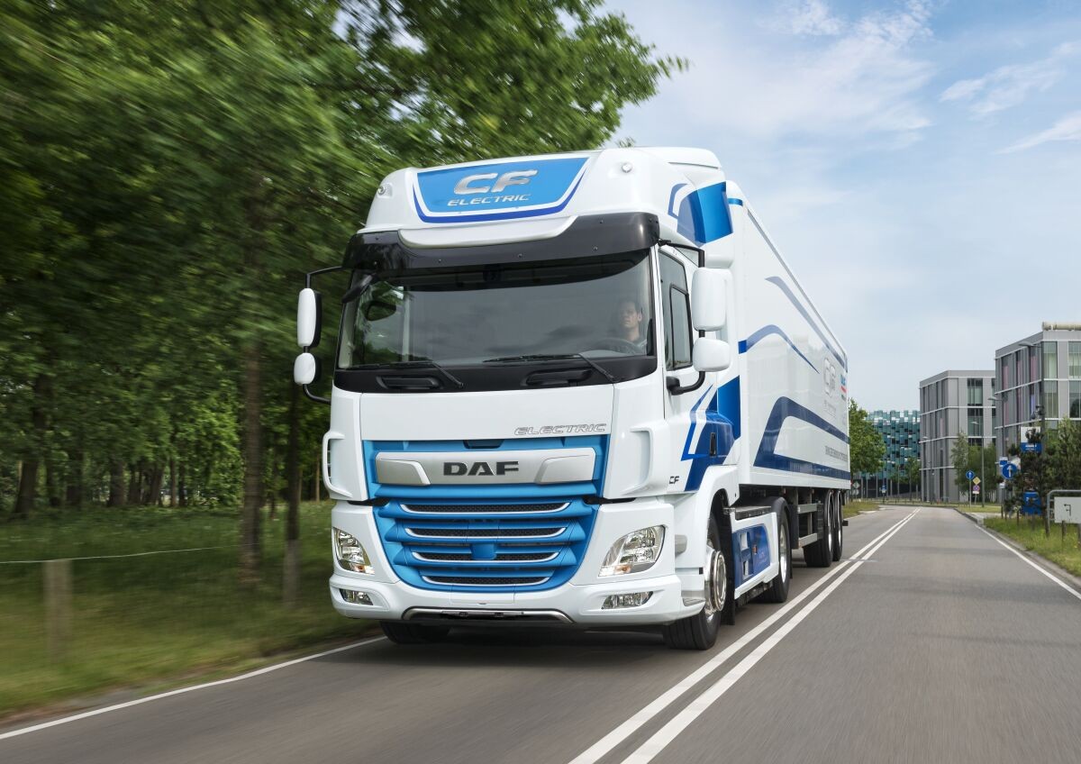 DAF představuje ve spolupráci s VDL Groep nákladní vozidlo řady CF s plně elektrickým pohonem / Foto zdroj: DAF Trucks CZ, s.r.o.