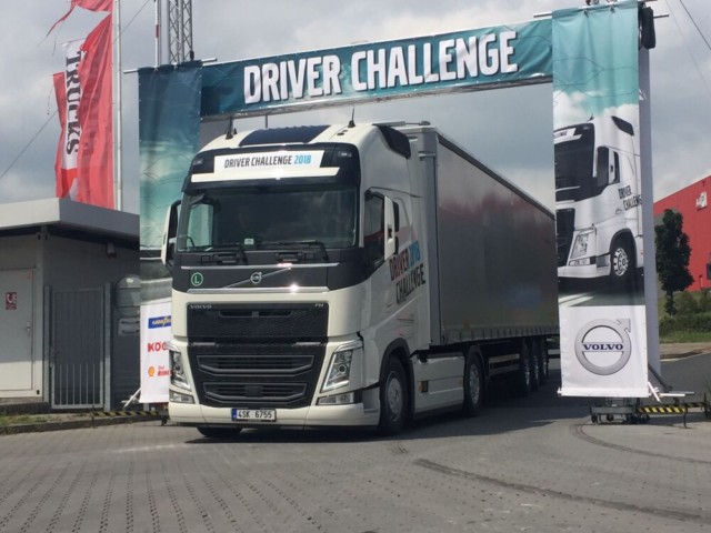 Soutěž zaměřená na techniku jízdy a spotřebu Driver Challenge 2018 je v ČR ve svém finále. / Foto zdroj: Volvo Group Czech Republic, s.r.o.