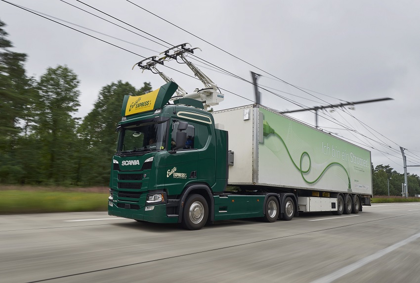Scania podporuje projekt: „Nákladní vozidla pro německé elektrifikované dálnice“ / Photo: Dan Boman 2017 / Foto zdroj: Scania Czech Republic, s.r.o.