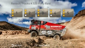Nový hrací modul dálkové rallye rozšiřuje aplikaci Renault Trucks Simulator / Foto zdroj: Volvo Group Czech Republic, s.r.o.