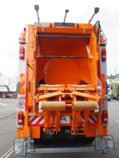 První Scania XT pro svoz komunálního odpadu bude jezdit na Vysočině / Foto zdroj: Scania Czech Republic, s.r.o.