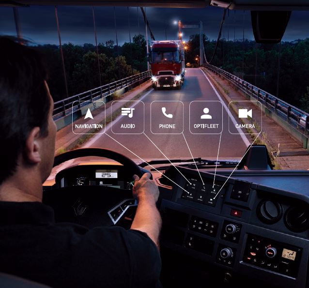 Roadpad - nový audio a navigační systém Renault Trucks / Foto zdroj: Volvo Group Czech Republic, s.r.o.