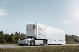 Společnost Volvo Trucks představuje přepravní řešení budoucnosti využívající autonomní elektromobily / Foto zdroj: Volvo Group Czech Republic, s.r.o.