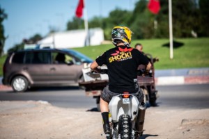 Macík s Brabcem na startu Rallye du Maroc / Foto zdroj: BIG SHOCK RACING