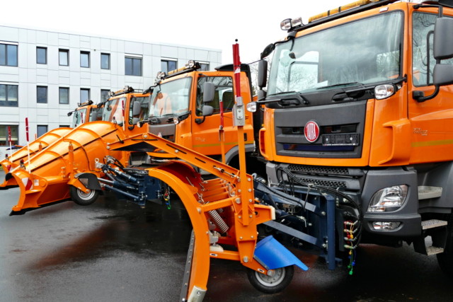 V Jihočeském kraji už silničáři jezdí v deseti nových tatrovkách / Foto zdroj: TATRA TRUCKS a.s.