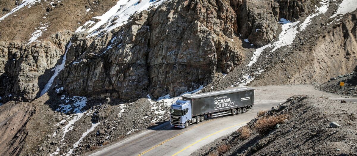 Cesta nákladních vozidel Scania napříč Latinskou Amerikou dlouhá 14 000 kilometrů / Foto zdroj: Scania Czech Republic, s.r.o.