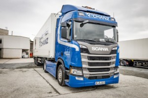 Spedition Schanz je průkopníkem elektrické silniční dopravy v Německu / Foto zdroj:  Scania Czech Republic, s.r.o.