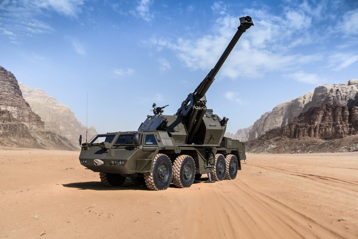Modernizovaná samohybná houfnice DANA M1M