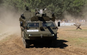 Modernizovaná samohybná houfnice DANA M1M