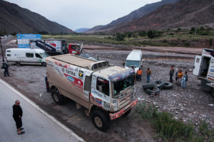 DAKAR 2017 - 8 .etapa - piloti Kolomý, Loprais / Foto: BUGGYRA Media