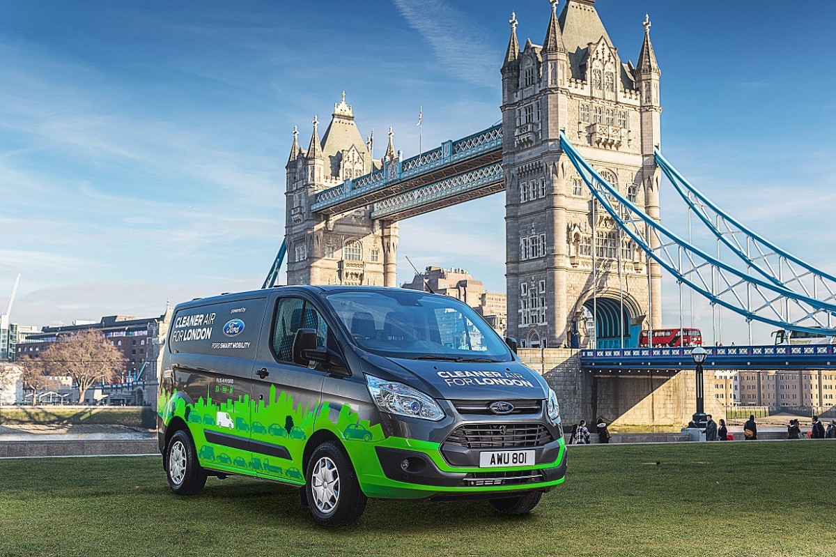 Ford bude v Londýně zkoušet nové užitkové plug-in hybridy, které mohou přispět ke zlepšení kvality ovzduší / Foto zdroj: FORD MOTOR COMPANY, s.r.o.