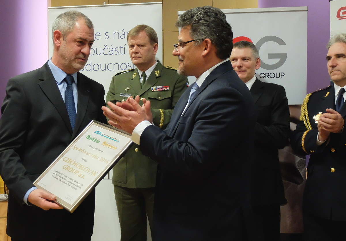 Firma roku 2016 - holding CZECHOSLOVAK GROUP / Foto zdroj: Tiskový servis CZECHOSLOVAK GROUP
