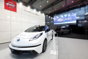 Nissan představuje na veletrhu CeBIT inovativní řešení, které urychlí integraci autonomního řízení / Foto zdroj: NISSAN