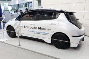 Nissan představuje na veletrhu CeBIT inovativní řešení, které urychlí integraci autonomního řízení / Foto zdroj: NISSAN