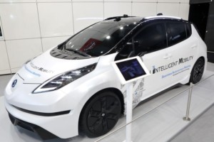 Nissan představuje na veletrhu CeBIT inovativní řešení, které urychlí integraci autonomního řízení / Foto zdroj: NISSAN