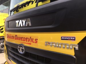 Vršecký bral v Indii bank – foto z Tata Motors T1 Prima Truck Racing / Foto: BUGGYRA media