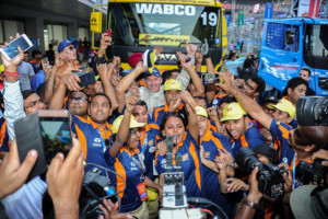 Vršecký bral v Indii bank – foto z Tata Motors T1 Prima Truck Racing / Foto: BUGGYRA media
