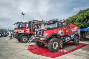 Severočeské kamiony berou v Maroku další double / Foto zdroj: MKR Technology