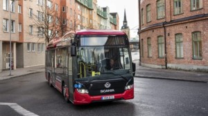 Bezdrátově nabíjené autobusy / Foto zdroj: Scania Czech Republic s.r.o.