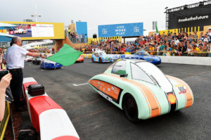 Shell Eco-marathon: studentské vozidlo ujelo 2 503 km na jeden litr paliva / Foto zdroj: Shell Eco-marathon