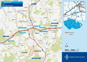 Stavba úseku z Rybí do Rychaltic rozšíří dálnici D48 o dalších 11,5 kilometru / Foto zdroj: Ministerstvo dopravy ČR